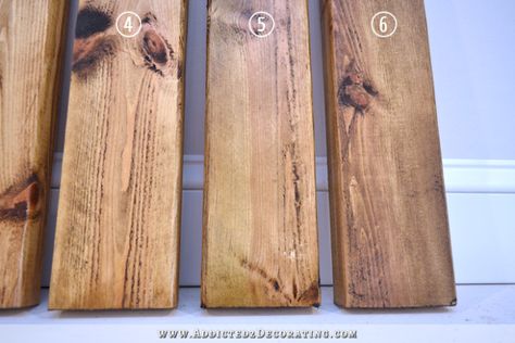 Pine Stain Colors, Staining Pine Wood, Vinegar Stain, Stain Pine, Pine Stain, Stain Furniture, Minwax Stain Colors, Special Walnut Stain, Medium Brown Color