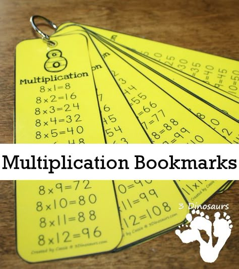 FREE Multiplication Bookmarks Multiplication Strategies, Free Math Resources, Multiplication Tables, Teaching Multiplication, Math Multiplication, Math Intervention, Third Grade Math, Multiplication Facts, Math Methods