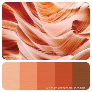 Furniture Design Ideas Featuring Orange| General Finishes Design Center Southwest Interior, Family Room Paint, Furniture Design Ideas, Sandstone Color, Dressers Makeover, Upstairs Hallway, Color Collage, General Finishes, Design Seeds