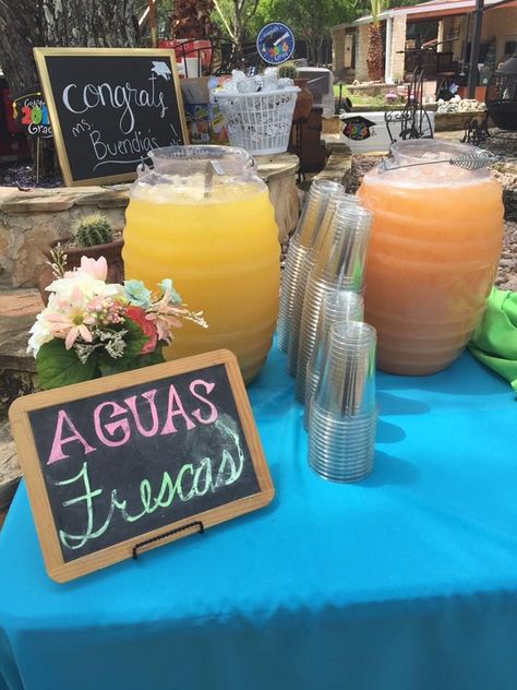 pineapple and melon agua fresca stand at wedding fun reception idea for hispanic south texas wedding reception Mexican Food Wedding Reception Ideas, Mexican Fruit Table Ideas Wedding, Hispanic Wedding Ideas, Mexican Wedding Foods, Melon Agua Fresca, Hispanic Wedding, Wedding Reception Food, Stand Ideas, Agua Fresca