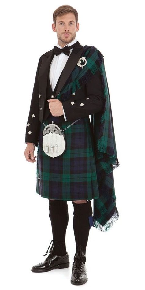 Highland Attire | St. Andrew's Society of North Carolina Scottish Dress, Scottish Clothing, Kilt Belt, Kilt Jackets, Scottish Man, Leather Kilt, Kilt Outfits, Black Watch Tartan, Kilt Skirt