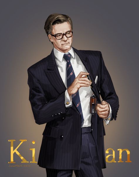 Kingsman Harry, Kingsman Movie, Harry Hart, Women Illustration, Kings Man, Taron Egerton, Colin Firth, Training Collar, Secret Service