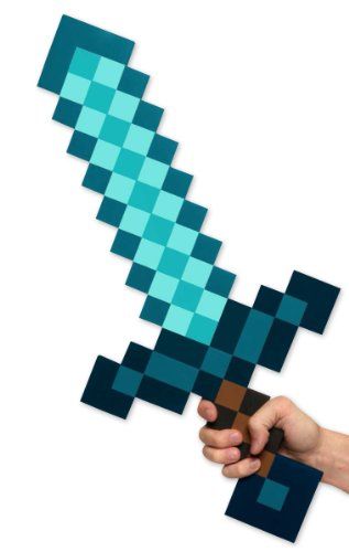 Minecraft Kostüm selber machen Schwert Diamond ca 24€ | Kostüm Idee zu Karneval, Halloween & Fasching Minecraft Steve, Lego Minecraft, Minecraft Crafts, Teacher Christmas Gifts, Teacher Christmas, Popular Games, Game Dice, Creepers, Wind Sock