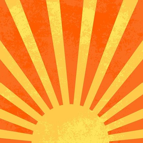 Minimalist Orange Yellow Sun Rays Sun Vector, Room Collage, Painted Handbag, Sun Graphic, Sun Pattern, Sun Illustration, Palette Art, Simple Phone Wallpapers, Yellow Sun