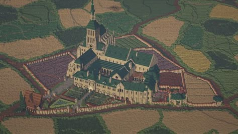 Minecraft Abbey, Minecraft Medieval Courthouse, Minecraft Medieval Church, Gothic Church Minecraft, Medieval Inn Minecraft, Medieval Church Minecraft, Medieval Bank Minecraft, Minecraft Castle Designs, Manuscript Illumination