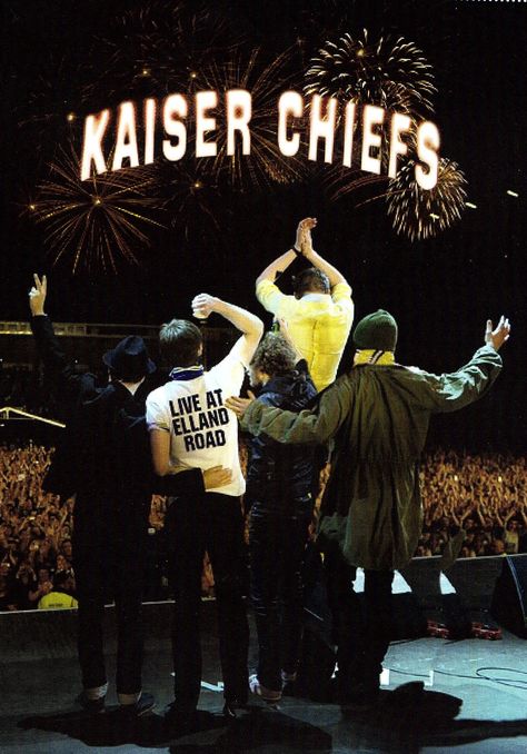 Artwork for Live at Elland Road DVD #KaiserChiefs Kaiser Chiefs Poster, Elland Road, Kaiser Chiefs, Xmas List, Christmas 2024, Dvd, Lemon, Screen, Road