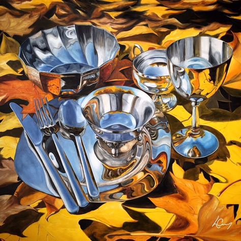 Chris Krupinski, Photography Distortion, Fall Still Life, Paintings Still Life, 2022 Art, Daily Painters, Still Life Oil Painting, Watercolor Artists, Hyperrealism