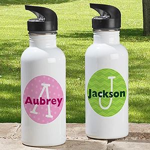 Unique School Supplies, Customized School Supplies, Personalized Water Bottles Kids, Coloring For Boys, Personalization Mall, Kids School Supplies, Filtered Water Bottle, Aluminum Water Bottles, Custom Water Bottles