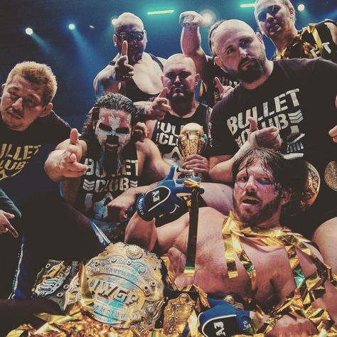 Anniversary #tbthursday #2014 #bulletclub Bullet Club Logo, Mysterio Wwe, Japanese Wrestling, Bullet Club, Ufc Boxing, Wrestling Posters, Young Bucks, Tna Impact, Japan Pro Wrestling