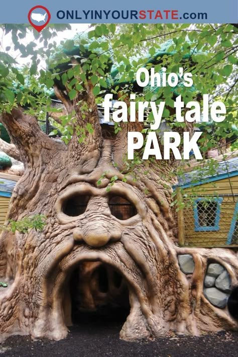 Day Trips In Ohio, Quirky Garden, Ohio Attractions, Ohio Destinations, Ohio Vacations, Hocking Hills Ohio, Ohio Travel, Hocking Hills, Usa Travel Destinations