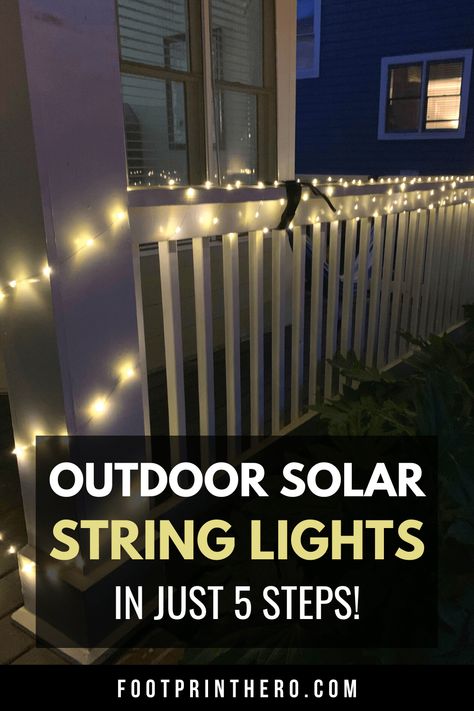 Solar Outdoor Christmas Lights, Solar Powered Christmas Lights, Outdoor Solar String Lights, Solar Powered Generator, Deck Fence, 12v Solar Panel, Solar Christmas Lights, Used Solar Panels, Diy Christmas Lights