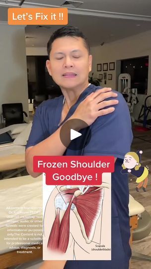 Yoga For Frozen Shoulder, Frozen Shoulder Exercises Stretching, Frozen Shoulder Pain Relief, Frozen Shoulder Pain, Frozen Shoulder Exercises, Shoulder Pain Exercises, Shoulder Exercises, Shoulder Pain Relief, Frozen Shoulder