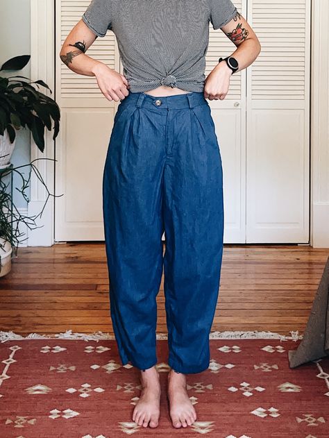 Textile Studio, Trouser Pattern, Trousers Pattern, Wardrobe Goals, Handmade Wardrobe, Hello Hello, Goldfinch, Online Pattern, Denim Cotton