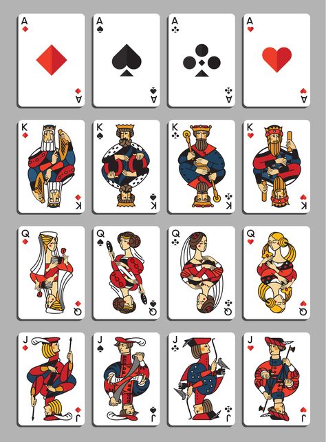 Poker cards design on Behance Poker Cards Design Ideas, Cards Game Design, Play Cards Design, Game Cards Design, Poker Card Design, Playing Card Design, Casino Card Game, Game Card Design, Cards Poker