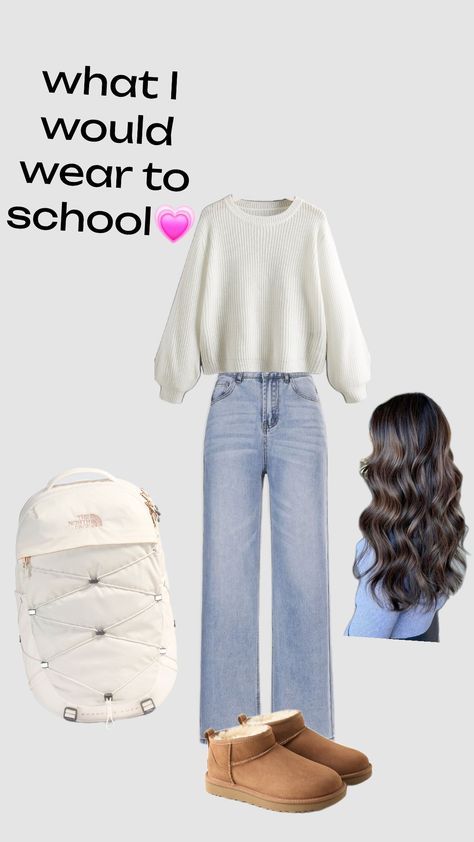 Cute Outfits For School In Winter, Cute Outfits For Middle School 6th Grade Winter, Cute Teen Outfits For School Winter, Outfit Inspo School Winter, Cute Outfits For Winter For Teens, Simple Outfits For School Winter, Teen Outfits For School Trendy, Outfit Ideas For School Jeans, Cute Winter Fits For School