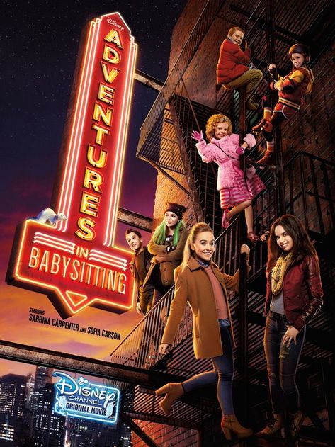 100th Disney Channel Original Movie, Adventures in Babysitting, premieres June 24th! Adventures In Babysitting 2016, Disney Original Movies, Walt Disney Movies, Adventures In Babysitting, Disney Channel Movies, Elisabeth Shue, Night Film, Baby Sitting, Disney Channel Original