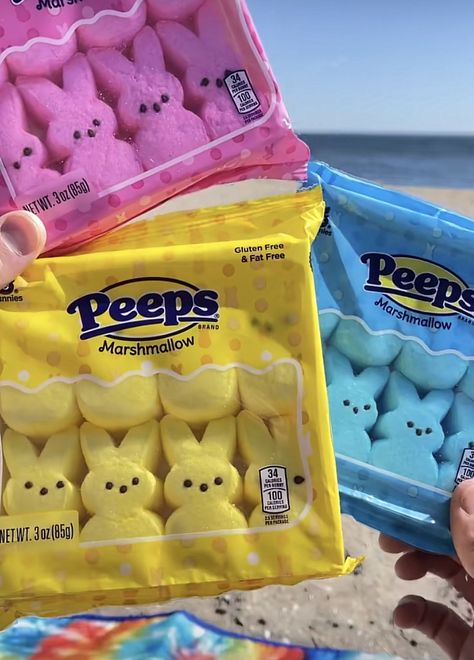 Peeps Aesthetic, Peeps Smores Easter, Bunny Snacks, Peep Plushies, Halloween S’more Peep Treats, Peeps Cereal, Peeps Flavors, Peeps Marshmallow, Haribo Candy