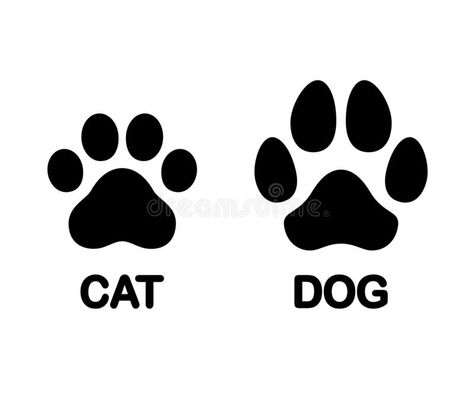 Cat Paw Tattoos, Tatoo Dog, Kitty Tattoos, Paw Print Art, Paw Drawing, Dog Paw Prints, Pawprint Tattoo, Idee Cricut, Paw Tattoo