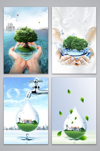 Creative small fresh water saving background image#pikbest Water Conservation Pictures, Save Water Poster Creative, Save Water Pictures, Save Water Images, Water Conservation Poster, Save Water Poster Drawing, Save Water Poster, Earth Poster, Conservation Art