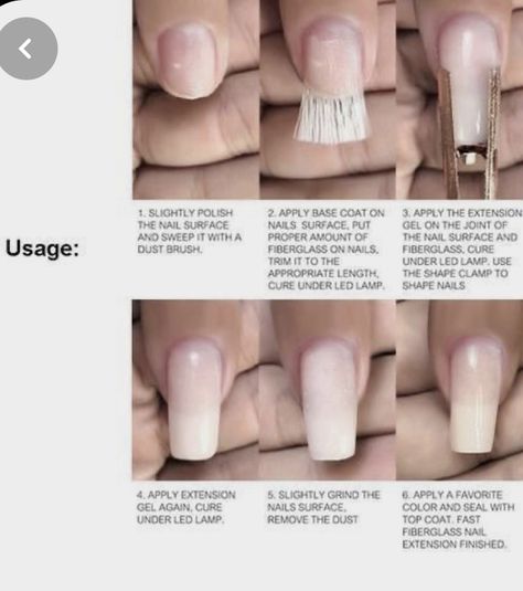 Fiberglass Nails, Nail Problems, Quick Nail, Acrylic Tips, Pretty Nail Polish, Gel Nails Diy, Glass Nails, Dip Powder Nails, Healthy Nails