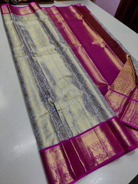 Handloom kanchi organza sarees Kanchi Organza Sarees, Sarees With Price, Latest Silk Sarees, Kanjivaram Sarees Silk, Cotton Saree Blouse Designs, Lehenga Saree Design, New Saree Designs, Silk Sarees With Price, Silk Saree Kanchipuram