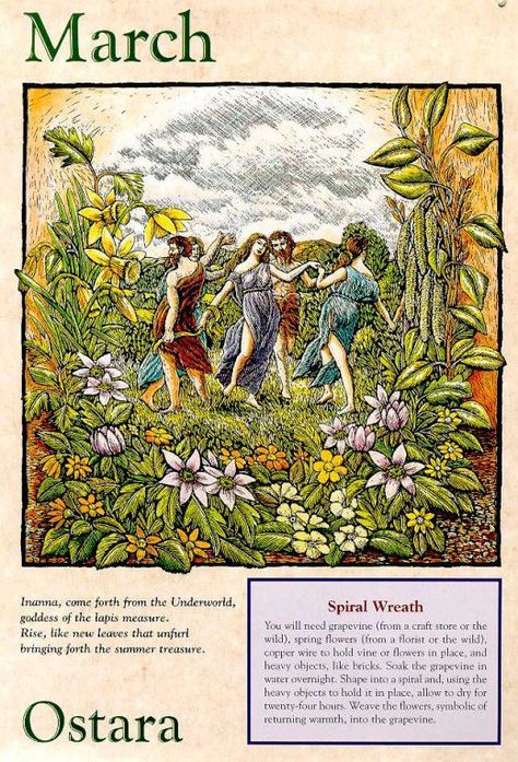 It is called the Spring (Vernal) Equinox. It is the time of the year when day and night are nearly equal in length. When the sun crosses the true celestial equator from south to north. And so we celebrate the first day of spring. It is the time of... Vernal Equinox, Spring Equinox, Beltane, Samhain, Book Of Shadows, Months In A Year, Yule, Ritual, Witch