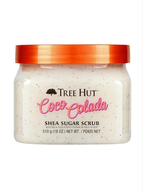 Coconut and pineapple - quality moisturizers to soften skin with the ideal fragrance for the senses Tree Hut Coco Colada, Coco Colada, Coconut Scrub, Shea Sugar Scrub, Birthday Basket, Sugar Body Scrub, Sugar Body, Exfoliating Scrub, Lip Butter