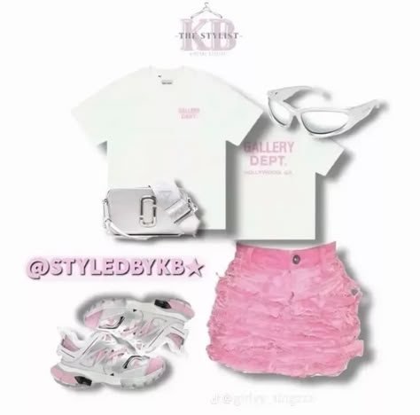 Pink Track Balenciaga Outfit, Pink And White Balenciaga Track Outfit, Pink And White Balenciaga Sneakers Outfit, Orange Balenciaga Sneakers Outfit, Gallery Dept Outfit Ideas, Gallery Dept Outfit Women, Cute Balenciaga Outfits, Cute Outfits With Balenciaga Shoes, Dept Gallery Outfit