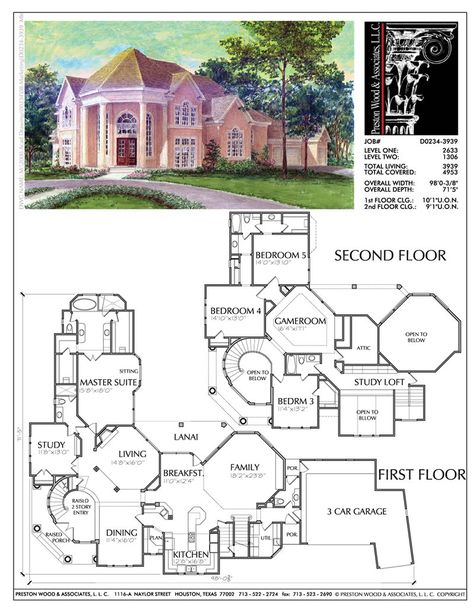 House Plans Two Story, 2 Story House Plans, Minecraft Home, 2 Story House, Two Story House Plans, Two Story House, 2 Story Houses, Electrical Plan, Historical Buildings