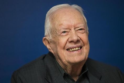 Jimmy Carter votes in Georgia, fulfilling wish to cast ballot for Harris - NewsBreak 172 Days, Jimmy Carter Quotes, Carter Family, Hospice Care, Jimmy Carter, Ronald Reagan, Memorial Service, Spoken Word, Us Presidents