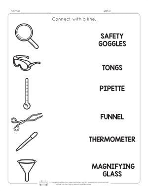 Get your student exited about science with these lab equipment worksheets. Students are never too young to learn about science ... Read moreLab Equipment Worksheets Science Tools Worksheet, Science Lab Tools, Lab Apparatus, First Grade Writing Prompts, Learning How To Read, Science Homework, Science Equipment, Lab Safety, Science Tools