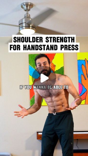 Mazen Faloughi - Movement Coach on Instagram: "This approach to building specific shoulder strength for the handstand press is awesome because it let's you isolate and work on each shoulder angle separately.
Once you have sufficient strength in all 3 levels, you can connect them all with the negatives, and before you know it, you'll be able to press into the handstand!
#handstandtips #handstandpress #shoulderstrength #bodyweightchallenge" Handstand Pushup, Handstand Press, Press Handstand, Yoga Space, Handstand, You Know It, Body Weight, Work On, Knowing You