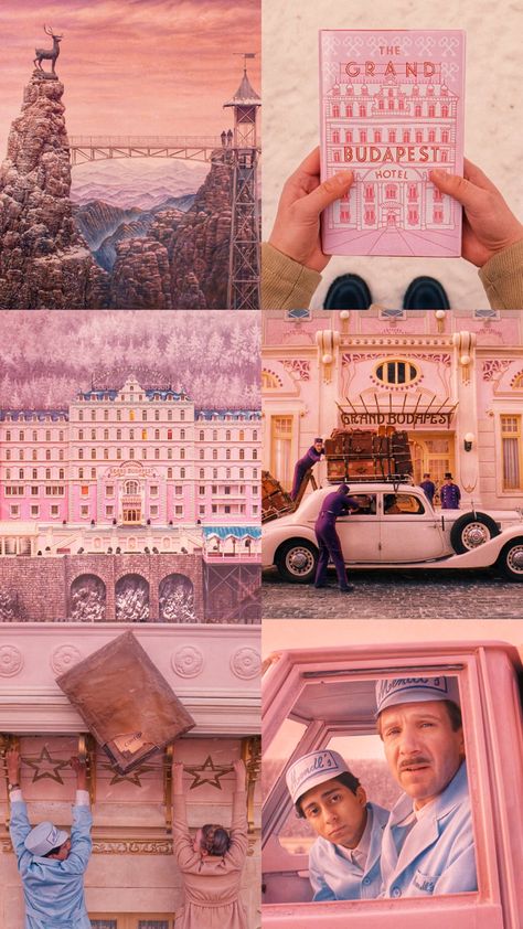 The Grand Hotel Budapest Aesthetic, Grand Budapest Hotel Cinematography, Hotel Grand Budapest Poster, The Budapest Grand Hotel, Grand Budapest Hotel Design, Grand Budapest Aesthetic, We Anderson Aesthetic, The Great Budapest Hotel, Wes Anderson Aesthetic Photography