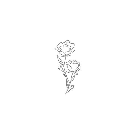 Two Roses Tattoo, Rose Bouquet Drawing, Rose Bouquet Tattoo, Rose Tattoo With Name, Little Rose Tattoos, Tattoo Mom, Rose Line Art, Butterfly Tattoos On Arm, Hand And Finger Tattoos