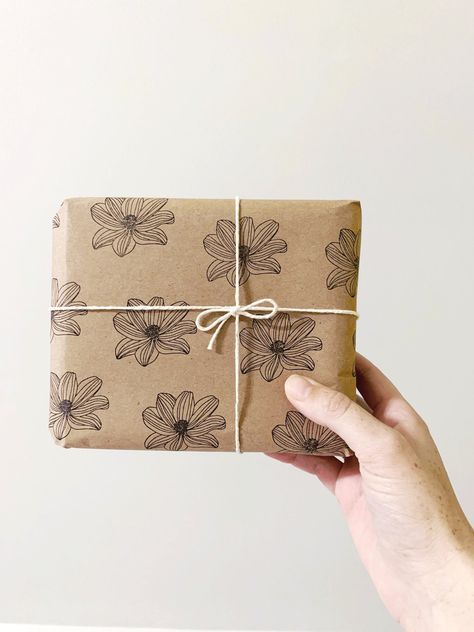 Blog — Modern Maker Stamps Kraft Wrapping Paper, Packaging Stamps, Shop Packaging, Diy Wrapping Paper, Stazon Ink, Gifts Wrapping, Packaging Ideas Business, Easy Handmade, Simple Packaging