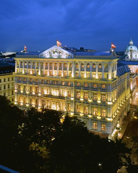 Hotel Imperial, a Luxury Collection Hotel, Vienna, Vienna, Austria - Hotel Review - Condé Nast Traveler Vienna Guide, European Hotel, Vienna Hotel, Vienna State Opera, Imperial Hotel, Luxury Collection Hotels, W Hotel, Beautiful Hotels, Luxury Collection