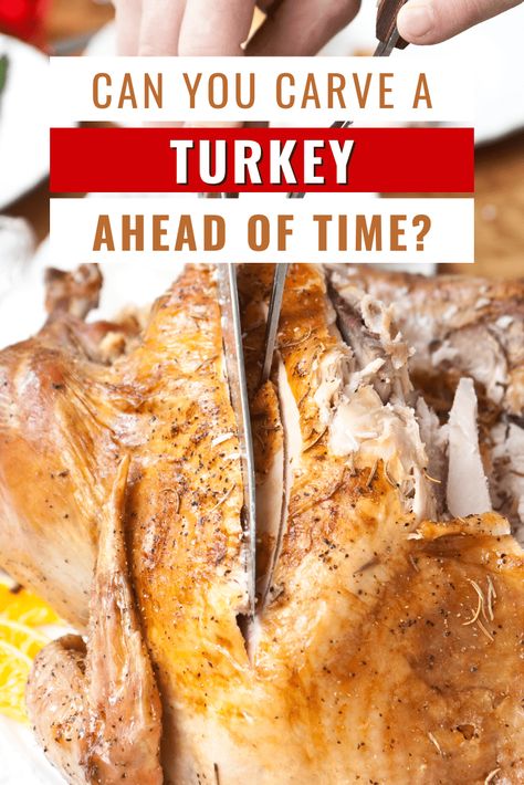 Carve A Turkey, Turkey Cooking, Carving A Turkey, Deep Fried Turkey, Fried Turkey, Turkey Thanksgiving, Main Course Recipes, Thanksgiving Menu, Roasted Turkey