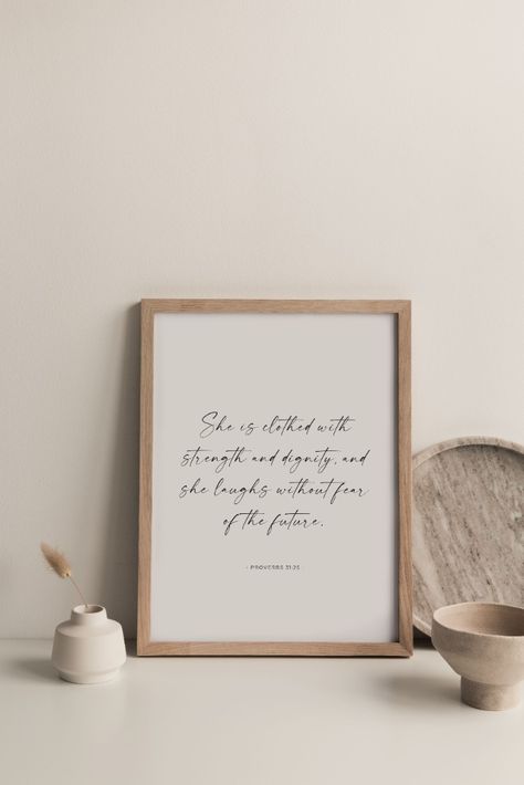 Bringing you reminders of truth into your home daily.

This modern bible verse print has a clean and minimal aesthetic with a handwritten touch and minimalist floral art. Perfect for an office, nursery, and living room wall decor. 
They can just be added to a frame of your liking, and will be ready to grace the walls of your home. Scripture Art Print, Office Nursery, She Is Clothed, Minimal Aesthetic, Bible Verse Prints, Living Room Wall Decor, Scripture Art, Proverbs 31, Christian Wall Art