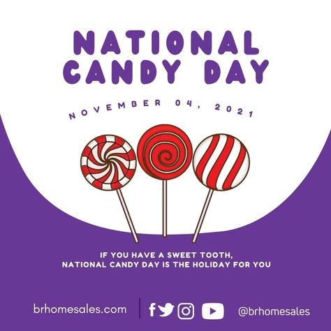 Working for a real estate agent that pays you with treats might not be so bad. Nothing brings more satisfaction than working your best and getting rewarded for it with company-provided #treats.⁣⁣ It’s true what they say: Happiness is better shared, and we're happy to share our candy platter with you on National Candy Day. #nationalcandyday #nationalcandyday🍬 #nationalcandyday718 #nationalcandyday2021 #NationalCandyDay #realestate #realestatelife #realestateagent Candy Platter, National Candy Day, Realestate Marketing, Facebook Post, Facebook Posts, Happiness Is, Estate Agent, Real Estate Agent, Sweet Tooth