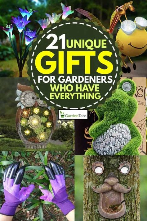 21 Unique Gifts For Gardeners Who Have Everything - Garden Tabs Personalized Garden Gifts, Gardeners Gift Basket Ideas, Garden Gifts Ideas, Gardening Gifts For Women, Gifts For Garden Lovers, Gardening Gift Basket Ideas, Diy Garden Gifts, Gardener Gift Ideas, Gifts For The Gardener