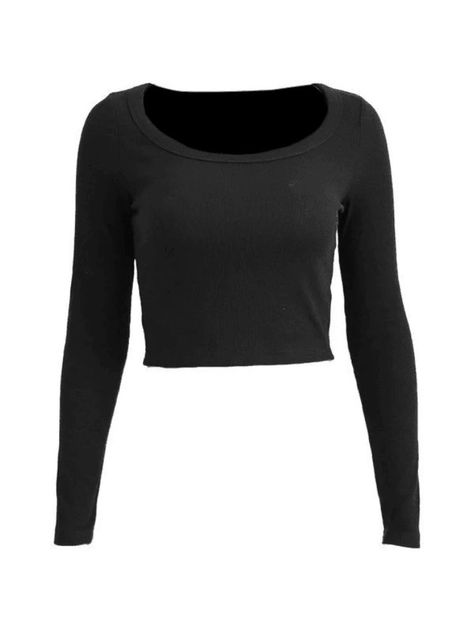 2023 Buy Solid Color Long Sleeve Knit Crop Top under US$17 in Sweaters Online Store. Free Shipping with US$69+. Check reviews and buy it today. Style: Casual/Street/Sweet/Y2K/Basics/Sexy Fabric Content: Cotton Blend Fit Type: Slim fit Neckline: Crew Neck #y2k #retro #aesthetic #backtoschool #backtoschooloutfits #firstdayofschooloutfit #fall #fallfashion #winter #streetstyle #outfits #ootd #trendyoutfits #fashionista #casualoutfits #knitting #crochet #knit #crop #cropped #longsleeve Goth Outfit, Black Long Sleeve Crop Top, Fall Wardrobe Essentials, Baby Tees Y2k, Y2k Baby Tee, Cropped Tops, Knit Crop Top, Knit Crop, Solid Tops