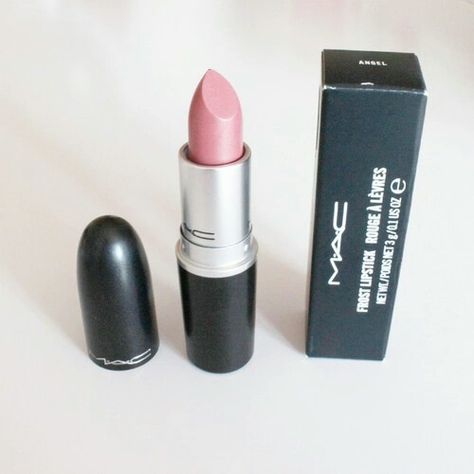 Mac angel Frost lipstick Mac Angel, Frost Lipstick, Mac Lipstick Shades, Frosted Lipstick, Lipstick Shade, Braut Make-up, Mac Lipstick, Soft Summer, Lipstick Shades