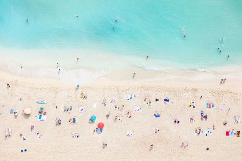 Gray Malin, Adventure Lifestyle, Waikiki Beach, Hawaii Beaches, Fine Art Photography Print, Photography Prints Art, Beach Print, Beach Art, Nantucket