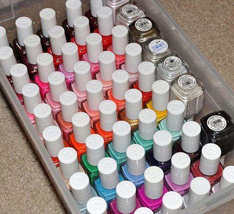 Polish-Temptalia 2 Nail Organization, Trendy Nail Polish, Nail Polish Storage, Nail Polish Organizer, Diy Nail Polish, Simple Nail Art Designs, Essie Nail, Nail Polish Collection, Storage Diy