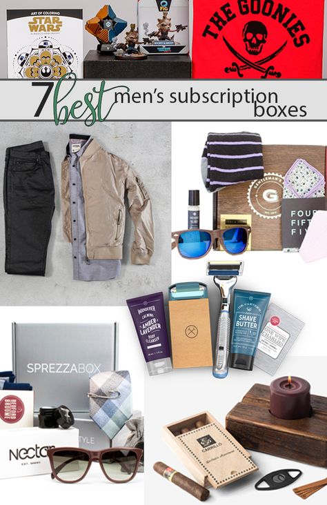 Best Men's Subscription Boxes Men Subscription Boxes, Mystery Box Ideas, Subscription Boxes For Men, Man Candle, Monthly Box, Monthly Subscription Boxes, Subscription Gifts, Gamer Room, Subscription Boxes