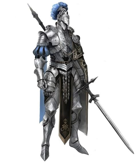 European Knight Armor, Tasset Armor, Armor Designs Fantasy Art, White Knight Fantasy Art, Armor Design Fantasy, Armor Concept Design, Fantasy Armor Design, Moon Armor, Elegant Knight