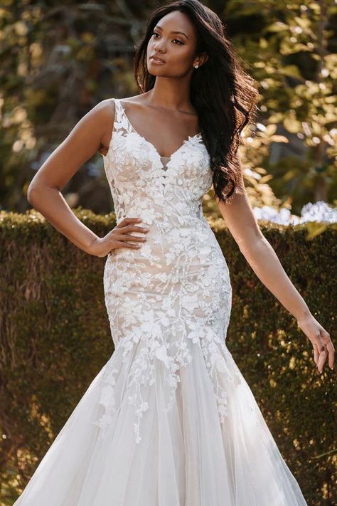 Allure Bridals - 9913 | Dress Gallery Allure Bridal Wedding Dress, Fit And Flare Gown, Kleinfeld Bridal, Essense Of Australia, Flare Gown, Allure Bridals, Dress Gallery, Fit And Flare Wedding Dress, Wedding Dress Pictures