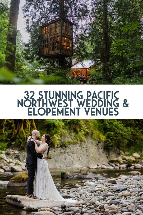 Small Wedding Venues Oregon, British Columbia Elopement, Pacific Northwest Wedding Venues, Forest Wedding Venues Oregon, Seattle Micro Wedding, Portland Oregon Elopement, Small Oregon Wedding, Washington Beach Wedding, Washington Micro Wedding