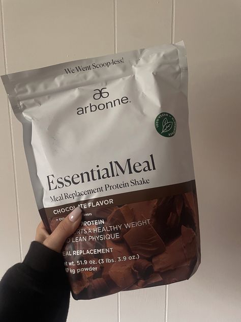 Chocolate essentialmeal protein by arbonne! Its become an essential in my daily routine! Whether I’m grabbing it while running out of the house on a busy morning or whipping up a post workout shake, it always hits the spot! Quinoa And Rice, Protein Shake Chocolate, Arbonne Protein, Arbonne Recipes, Protein Meal Replacement, Vegan Protein Recipes, Post Workout Shake, Protein Bar Recipes, Vegan Nutrition