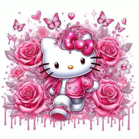 Hello Kitty Sublimation Designs, Hello Kitty Sublimation, Hello Kitty Tumbler, Winnie The Pooh Drawing, Hello Kitty Bedroom, Nightmare Before Christmas Wallpaper, Minnie Mouse Images, Hello Kitty Printables, Sublimation Ideas Projects Inspiration